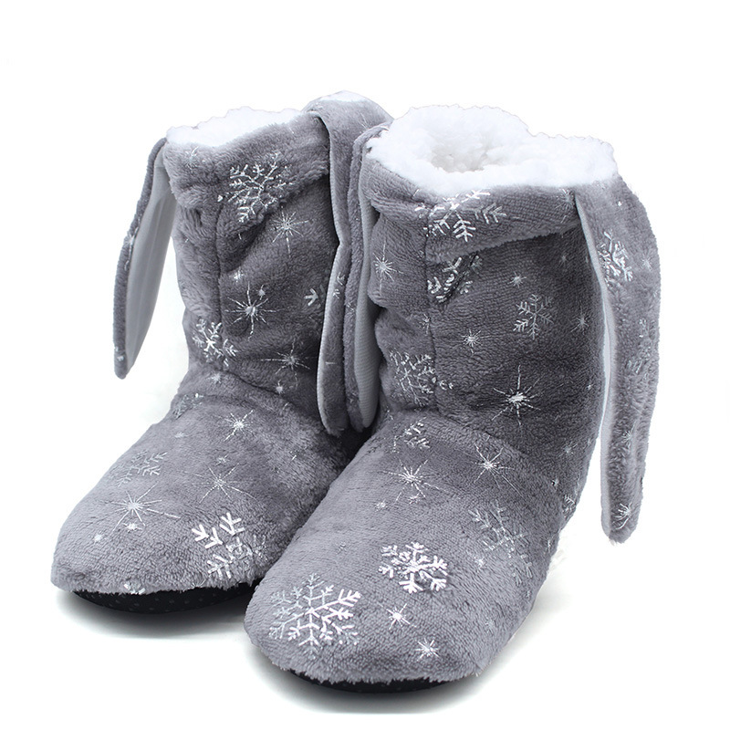 Slipper Socks Snow Boots Plush Warm Winter Cotton Slippers Soft Bottom Floor Socks Fluffy Fuzzy Socks